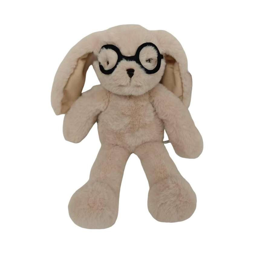 Make a Friend - 8in. Rabbit Plush Toy (Glasses Rabbit)