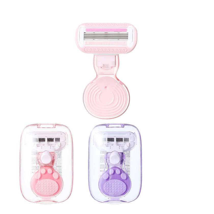 Mini 4 Blade Women's Razor (with Container)