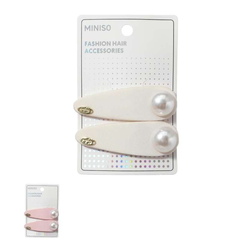 Pearl Girl Series Water Drop Hair Clip (2 pcs)