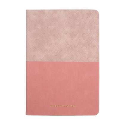 Extraordinary Pink Series A5 PU Woven Cover Hardcover Book (80 Sheets) (PDQ)