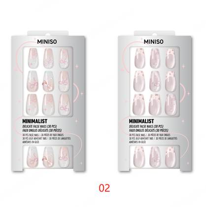 Sparkle Series False Nails with Jelly Adhesive Tabs(02)