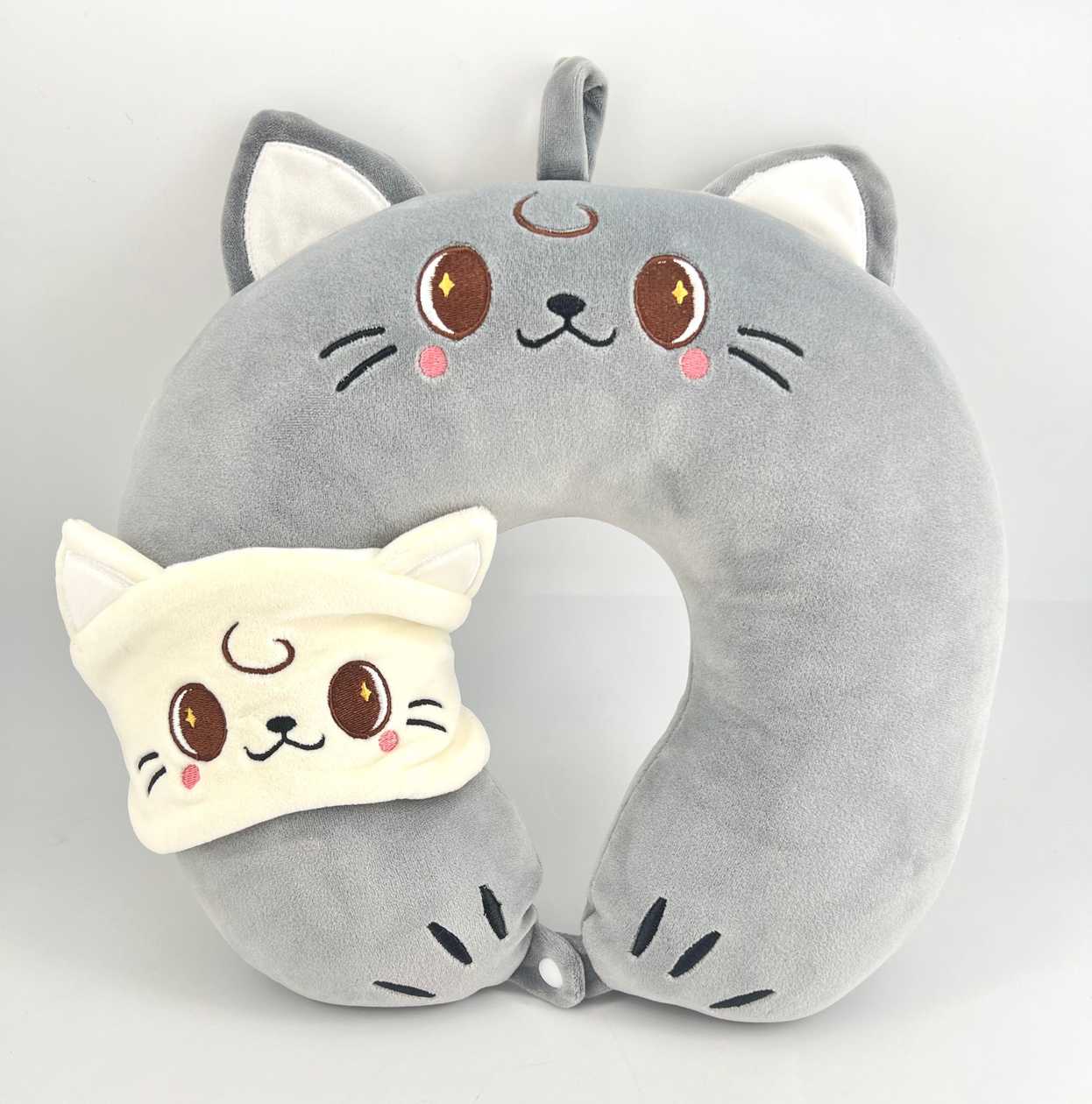 Desert Star Series U-Shaped Neck Pillow with Sleep Mask