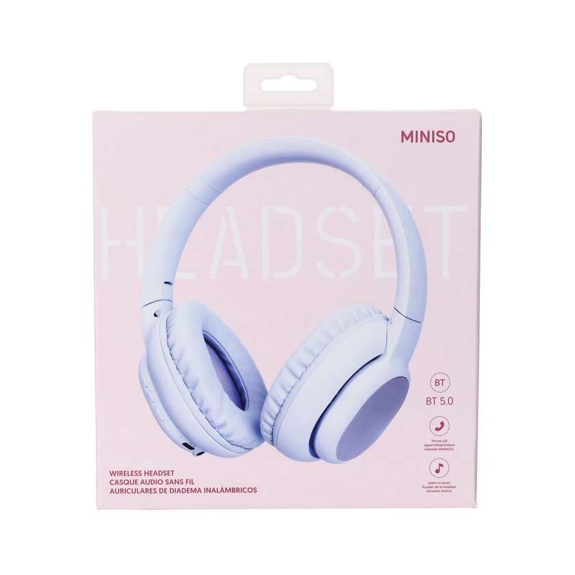 Elegance Wireless Headset Model: P6(Purple)