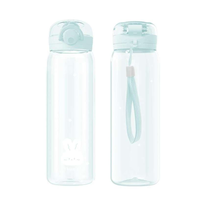 Animal Series Flip Top Plastic Bottle 620mL(Blue)