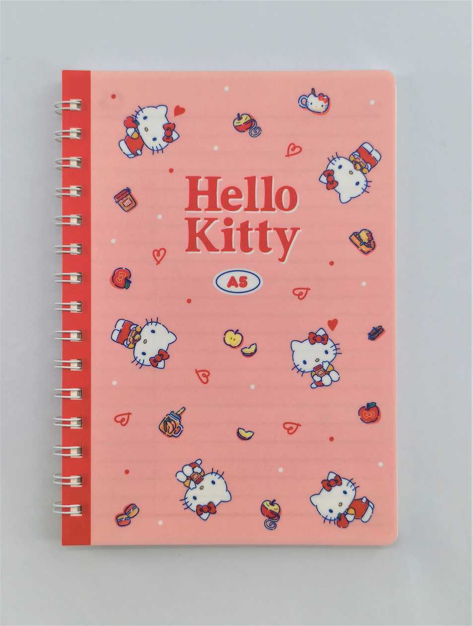 Hello Kitty Retro Collection A5 PP Wire-bound Book (80 Sheets)