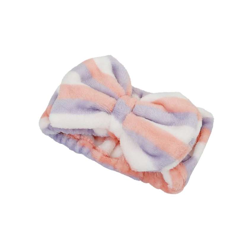 Flannel Bowknot Headband(Striped)