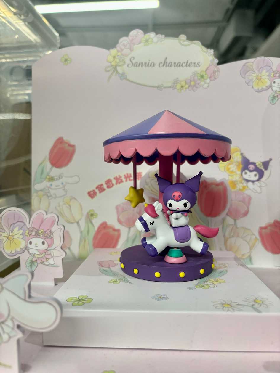 Kuromi Carousel LED Night Light