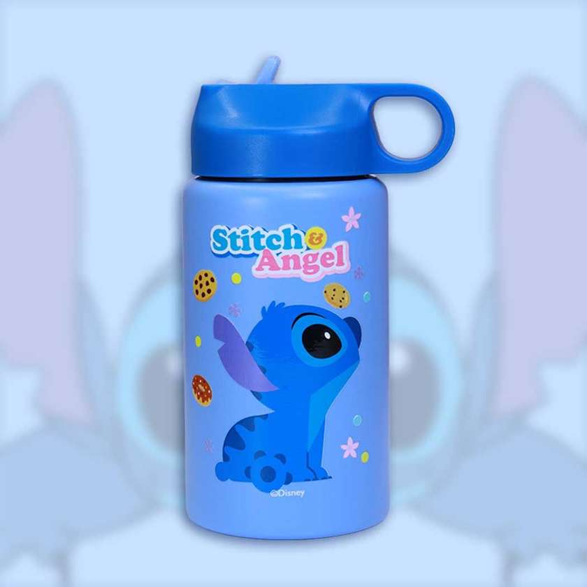 Disney Lilo & Stitch Collection Steel Bottle with Handle (550mL)(Stitch)