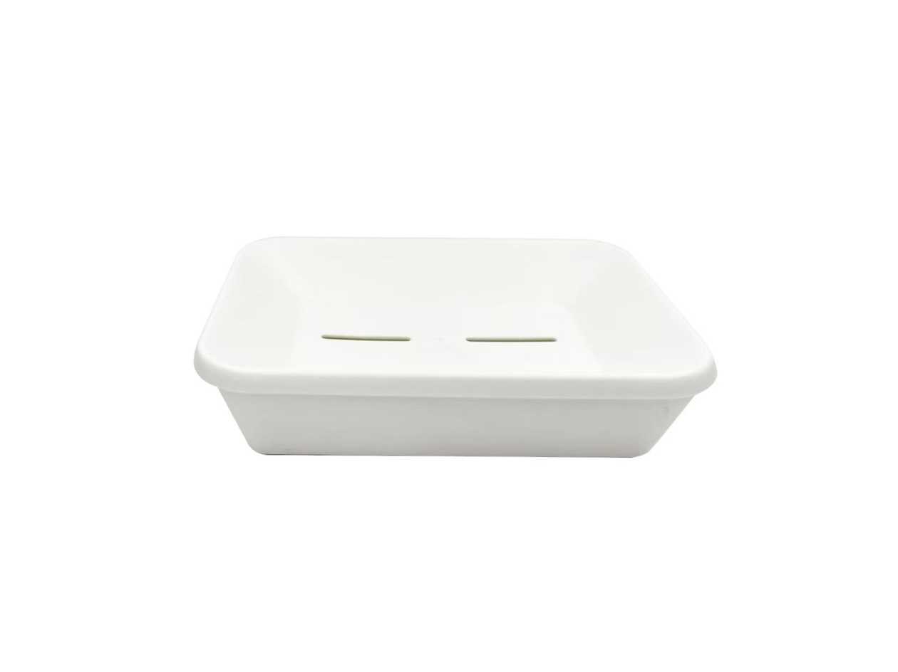 Double-Layer Soap Dish(White)
