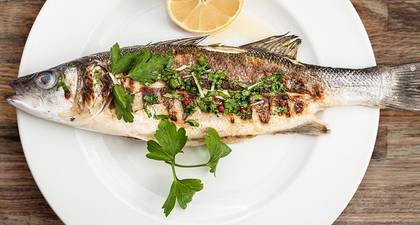 Grilled Sea Bass 550gr