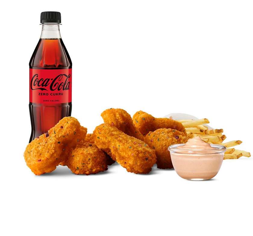 Red Hot Chicken nuggets 6p meal