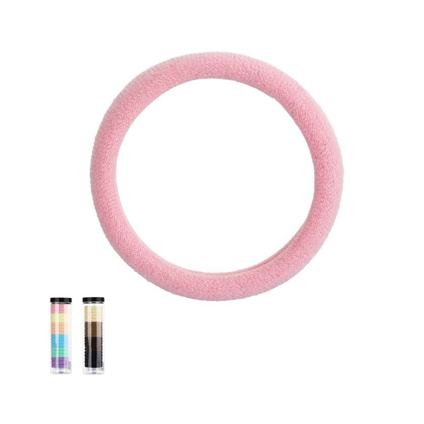 Colored Barrel Hair Ties (20 pcs)