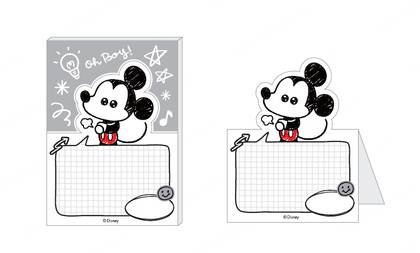 Disney Marvellous Mickey Collection 3D Note Pad (30 Sheets)