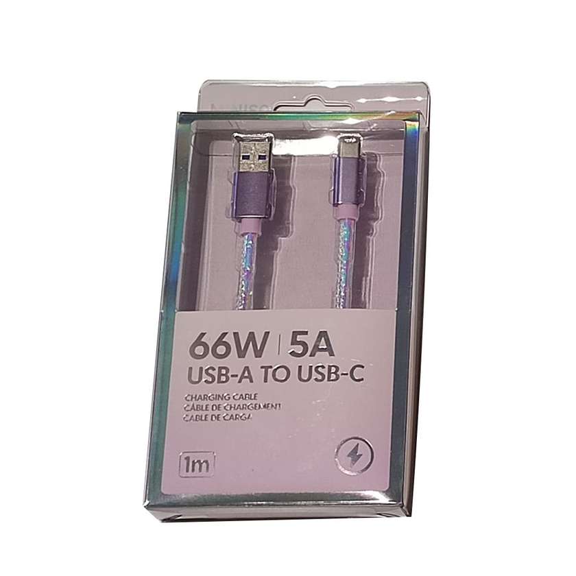 Type-C Cable(Gradient Pink)