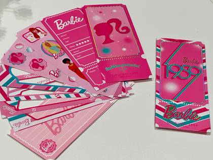 Barbie Shining Collection Note Pad (2 Assorted Models)
