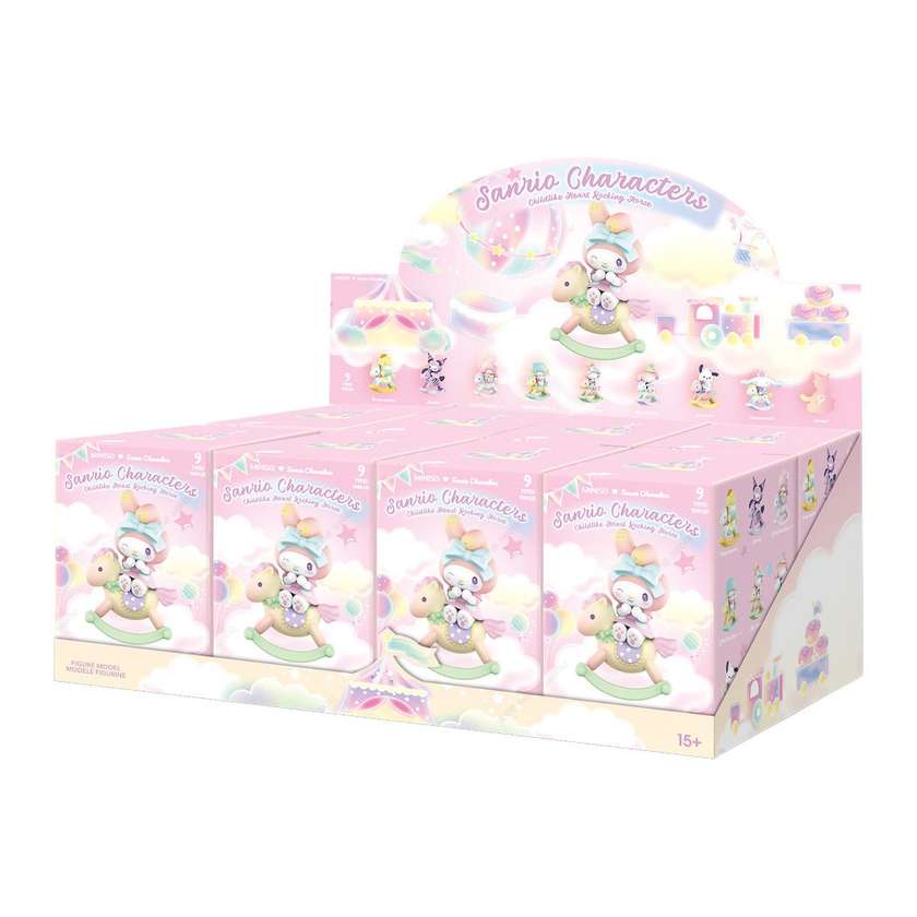 Sanrio Characters Childlike Heart Rocking Horse Series Figure Model