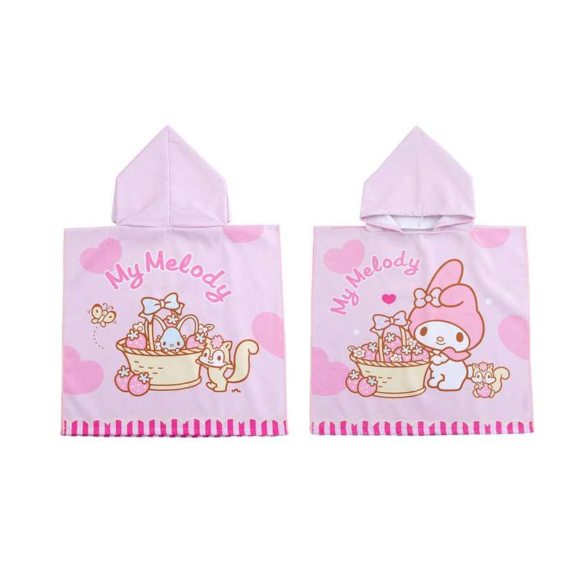 Sanrio characters Hooded Towel(My Melody)