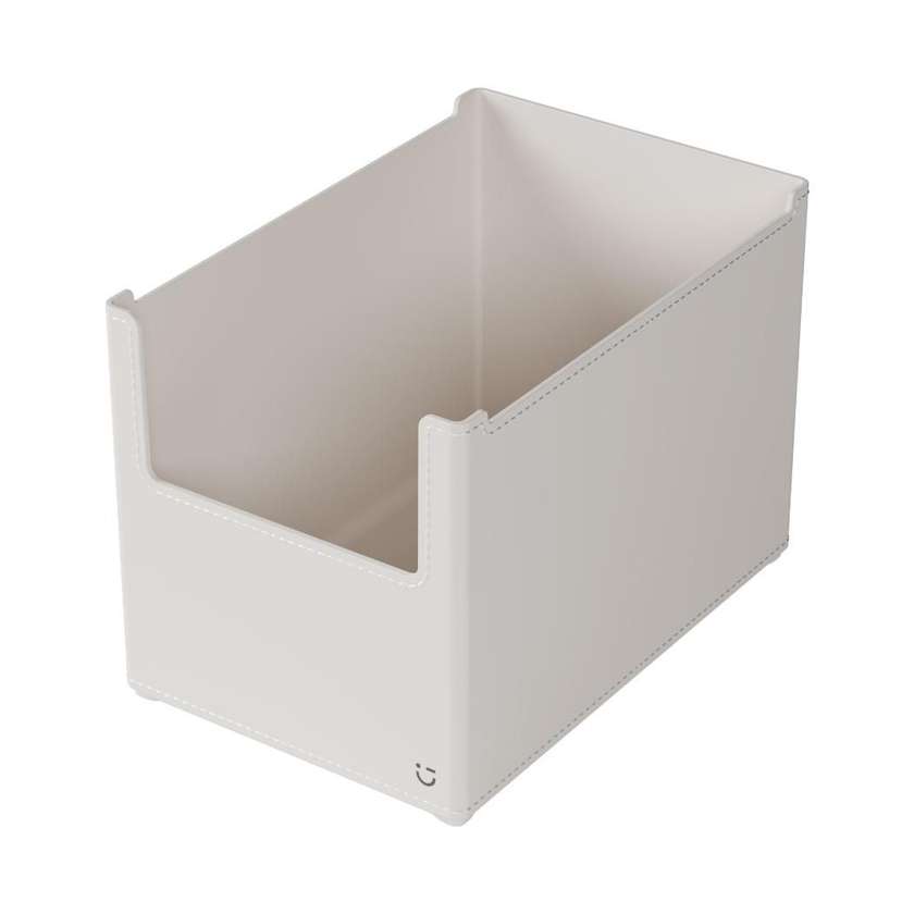 Patterned Series Stackable Storage Box (Large)(Beige)