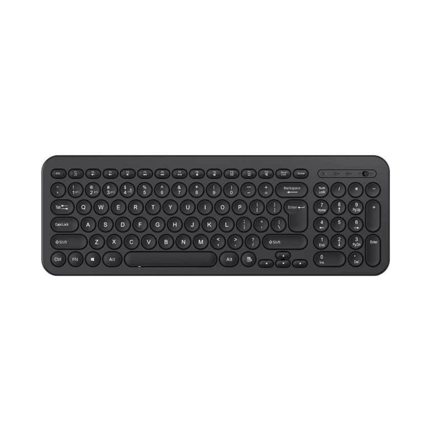 Macaron Series Wireless Keyboard(Black) Model: K241