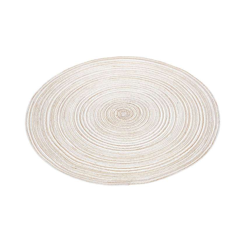 Round Braided Placemat(Beige)