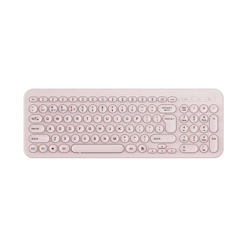 Macaron Series Wireless Keyboard(Pink) Model: K241