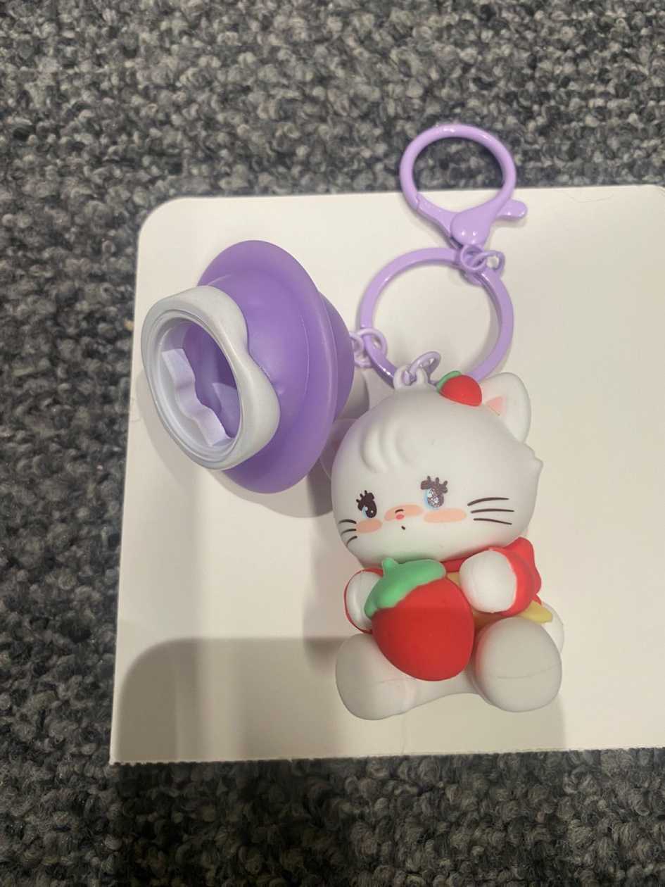 MIKKO Collection Hyacinth LED Light-up Keychain(Mousse)