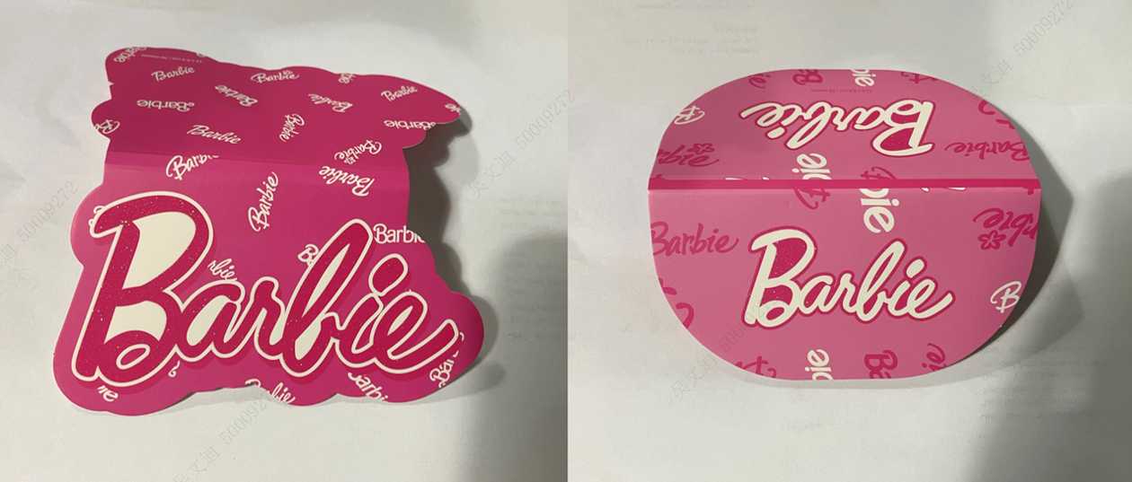 Barbie Shining Collection Figure Note Pad (50 Sheets) (B) (2 Assorted Models)