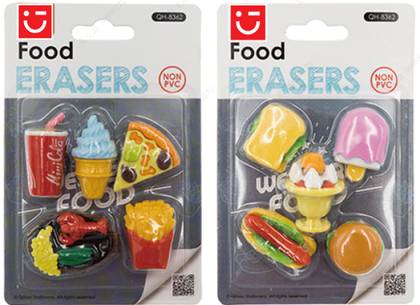 3D Eraser Collection Happy Meal (A) (2 Assorted Models)