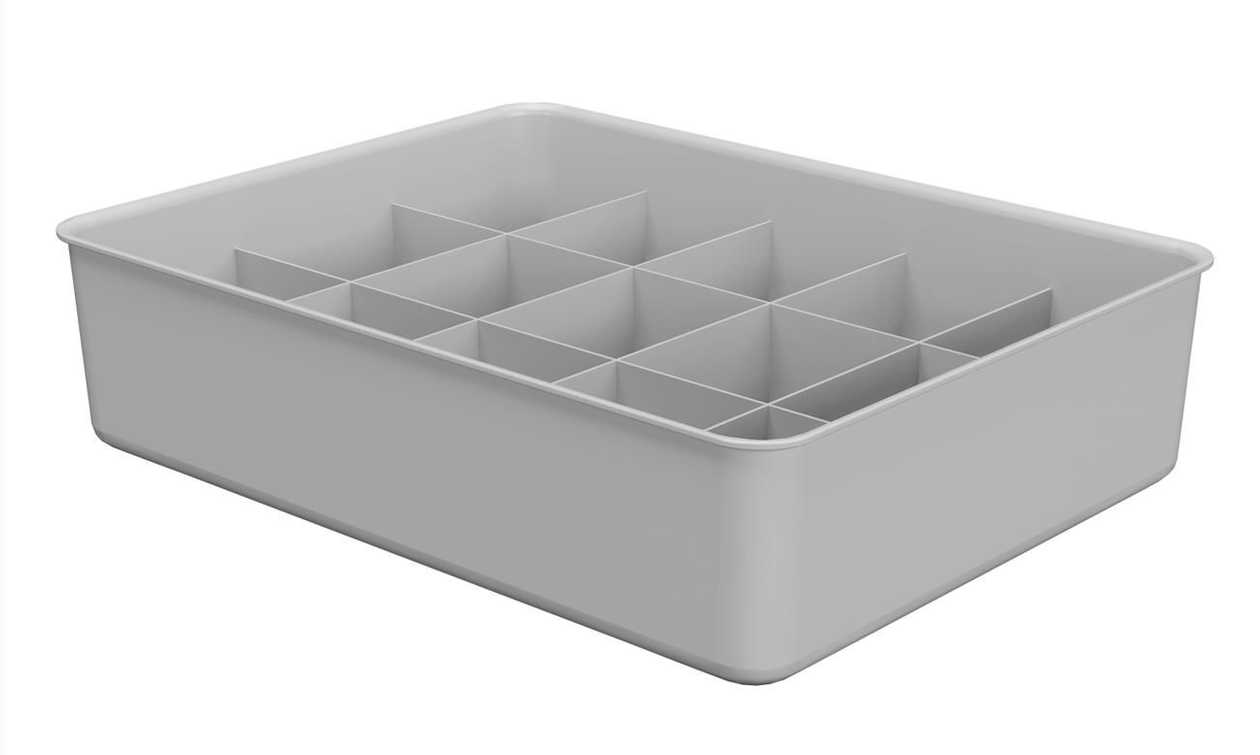 15-Cell Sock Organizer(Gray)