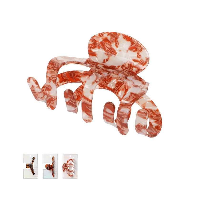 Patterned Hair Claw Clip
