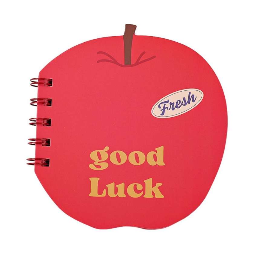 Market Mood Collection Figure Wire-bound Book (Apple) (64 Sheets)