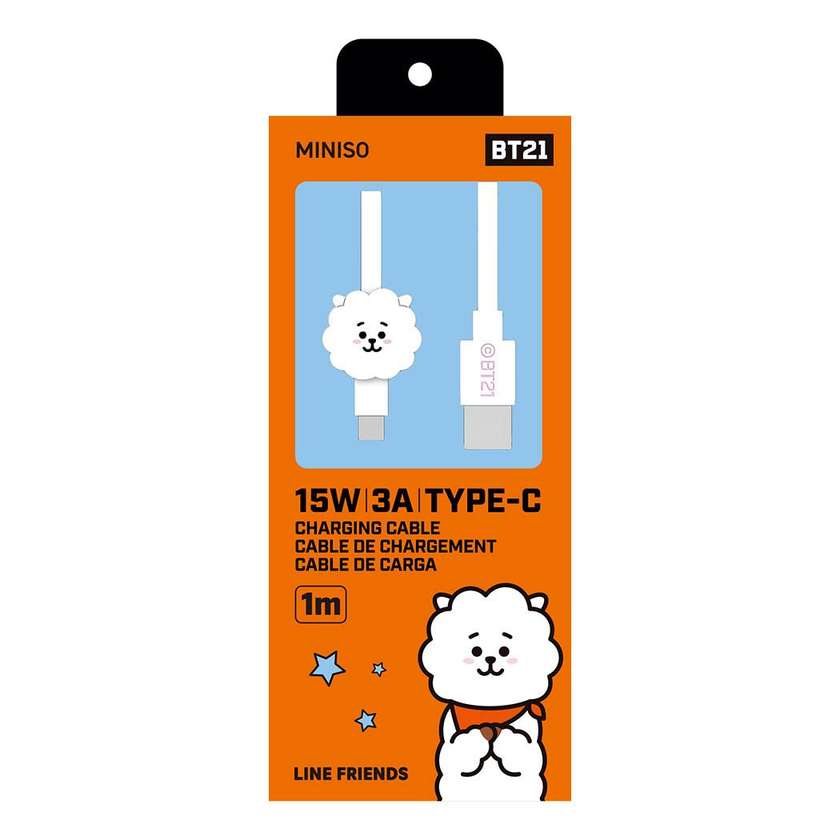 BT21 Collection Type-C Fast Charging Cable (RJ)