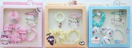 MIKKO Collection Hair Clip & Hair Tie (5 pcs)