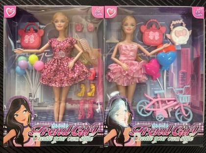 11.5in. Fashion Doll Set(Balloon)