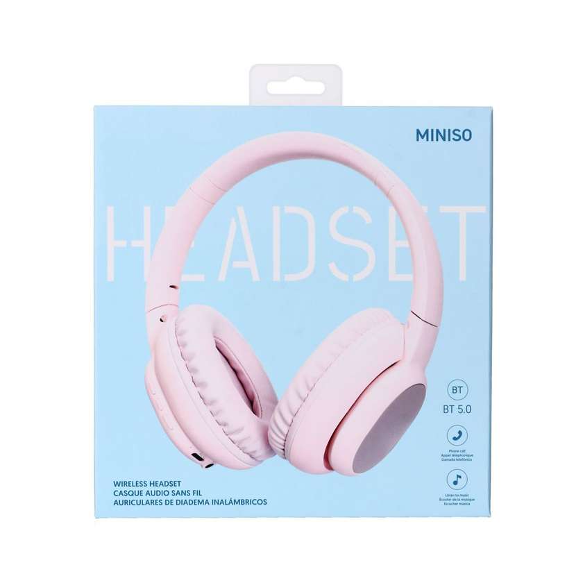 Elegance Wireless Headset Model: P6(Pink)