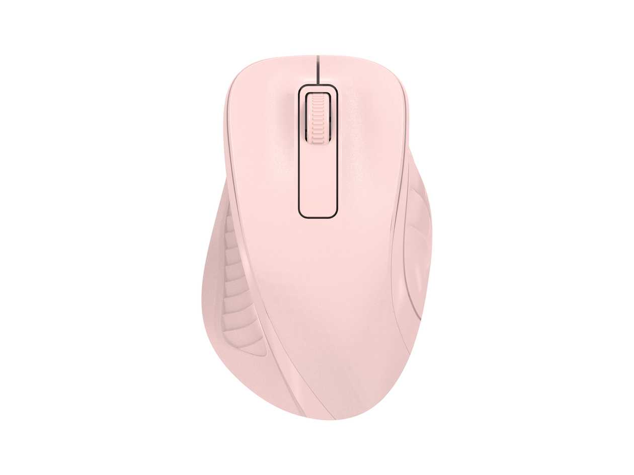Ergonomic Design Wireless Silent Mouse Model: M556(Pink)