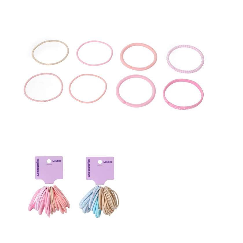 Solid Color Hair Ties (30 pcs)