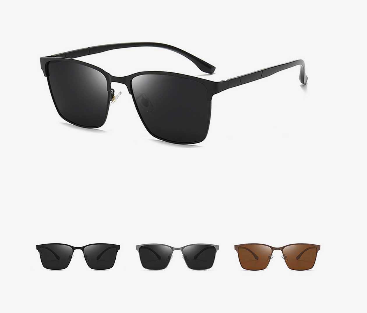 R-038 Polarized Square Sunglasses