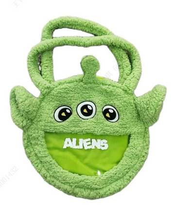 Disney Collection Fluffy Festival Shoulder Bag(Green,Alien)