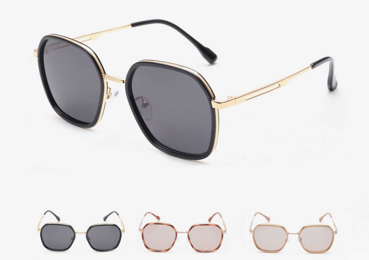 F-041 Polarized Large Frame Sunglasses