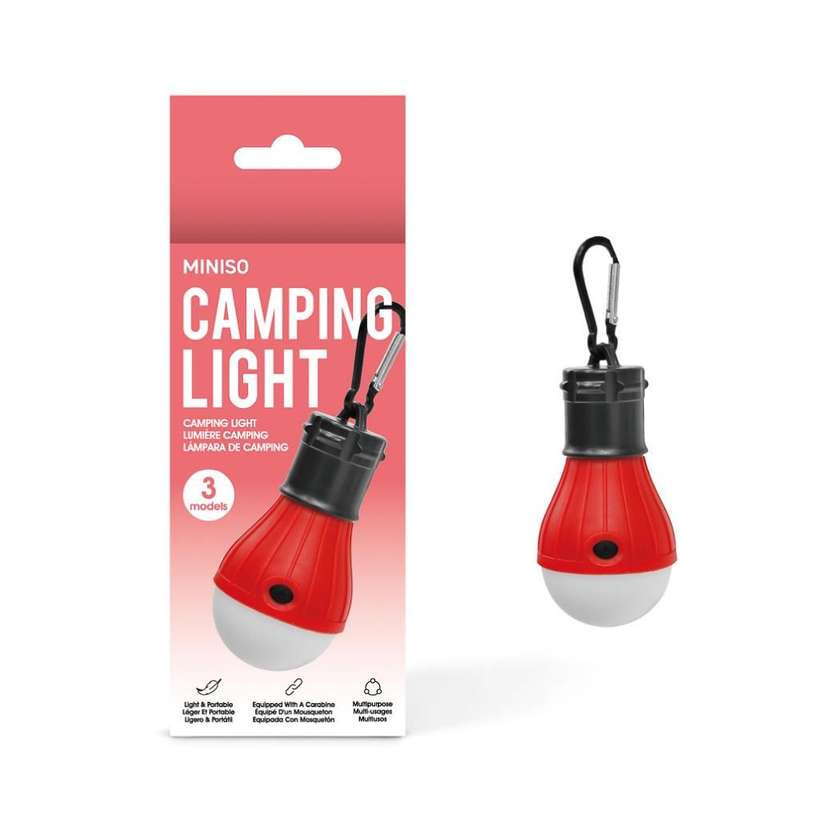 Portable Camping Light Model: SCLYD-032103(Red)