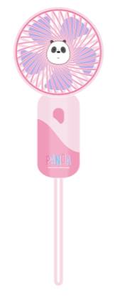 We Bare Bears Seaside Music Festival Collection Handheld Fan (Panda)