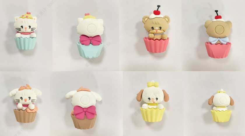 Mikko Collection 3D Dessert Fridge Magnet