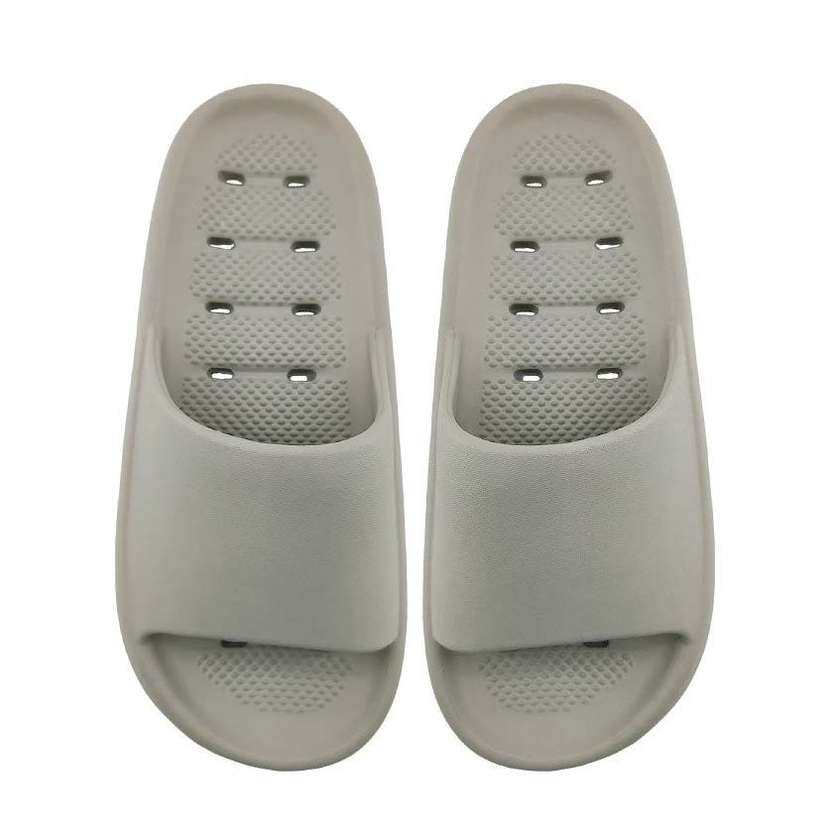 Lightweight Mens Bath Slippers(Gray,41-42)