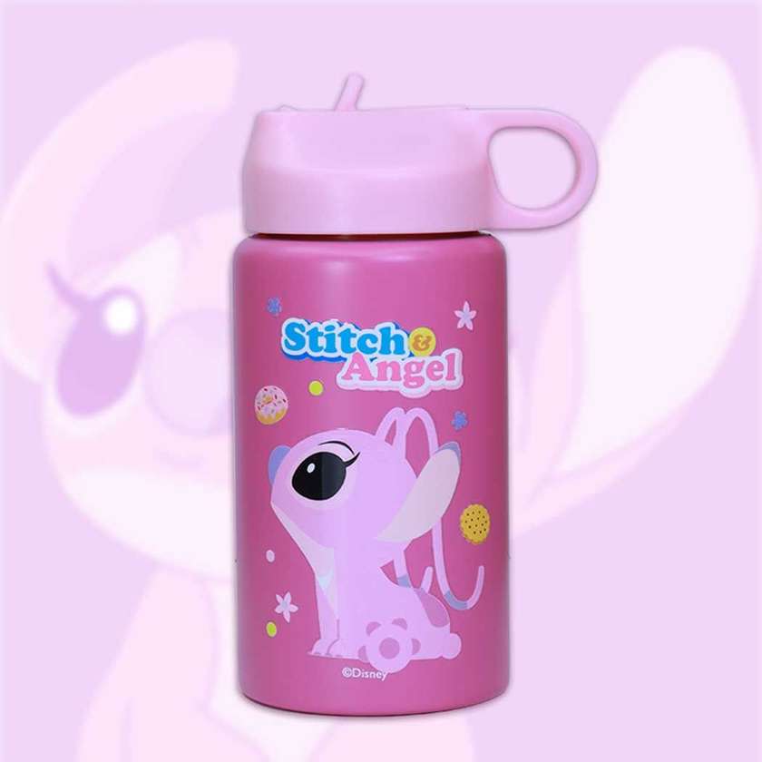 Disney Lilo & Stitch Collection Steel Bottle with Handle (550mL)(Angel)