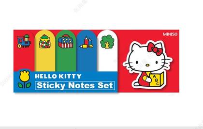 Hello Kitty Fun School Season Series Sticky Notes PDQ