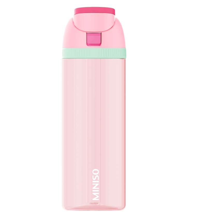 Sports Series Tritan Bottle with Straw & Handle 850mL(Pink)