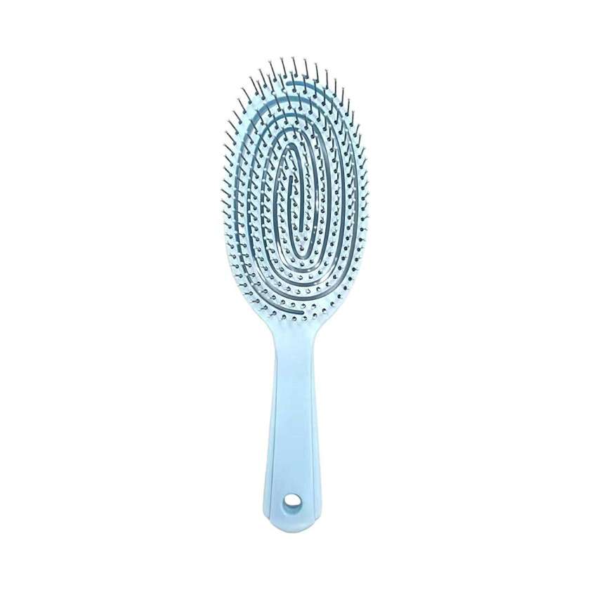 Flexible Vented Hair Brush (Baby Blue)