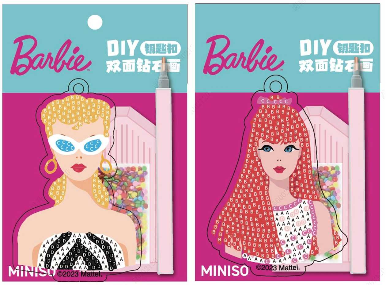 Barbie Shining Collection DIY Diamond Painting Pendant (A) (2 Assorted Models)