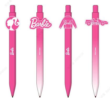 Barbie Collection Retractable Gel Pen (4 Assorted Models)PDQ